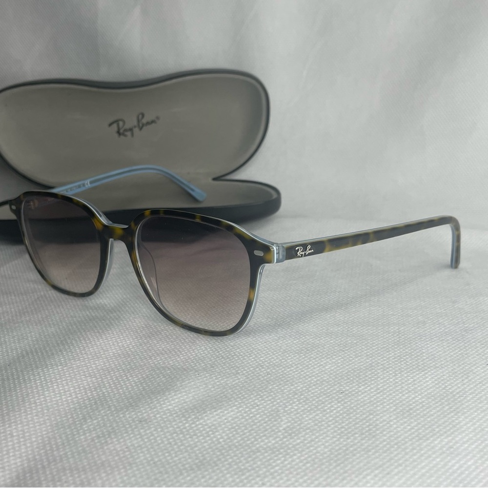 Ray Ban Leonard Eyeglasses RB2193 Tortoise Outer Baby Blue Interior FRAME ONLY